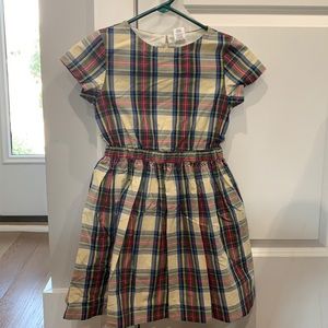 J. Crew Girls Tartan Dress